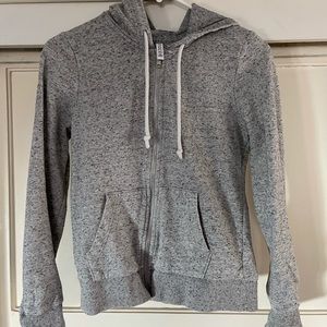 2 for $10 Grey zip up hoodie
